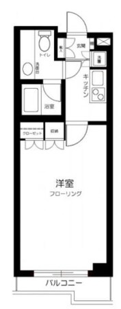 スカイコートヴァンテアン桜上水の物件間取画像